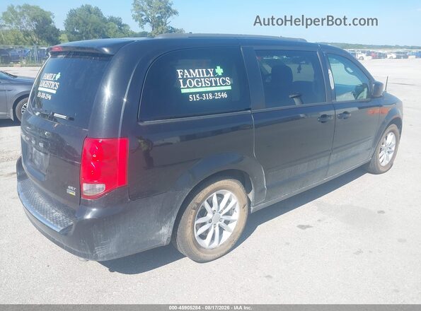 2C4RDGCG5GR370597 2016 DODGE GRAND CARAVAN Black Հետևի աջ