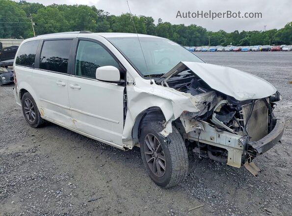 2C4RDGCG5HR546646 2017 DODGE GRAND White Front right