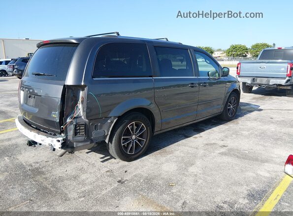 2C4RDGCG5HR574236 2017 DODGE GRAND CARAVAN Серый Задняя правая четверть
