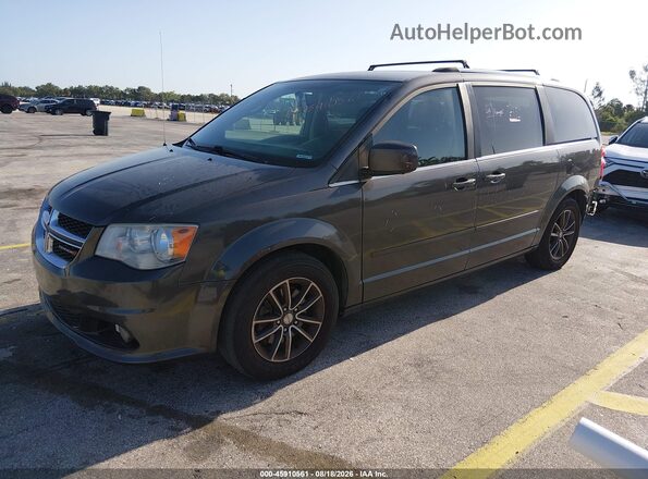 2C4RDGCG5HR574236 2017 DODGE GRAND CARAVAN Серый Передняя левая четверть