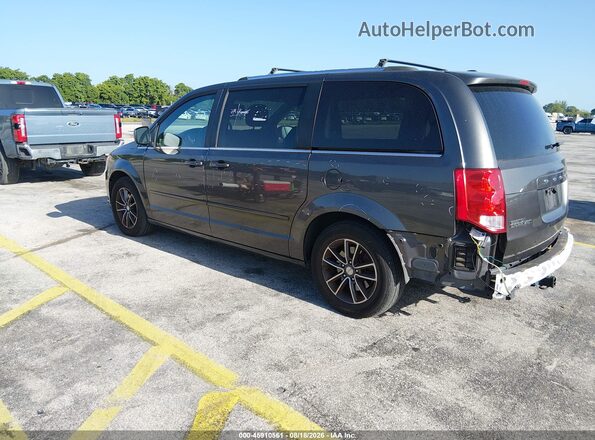 2C4RDGCG5HR574236 2017 DODGE GRAND CARAVAN Серый Задняя левая четверть