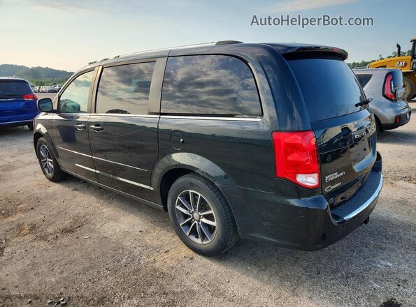 2C4RDGCG5HR789440 2017 DODGE GRAND Black Tył lewy
