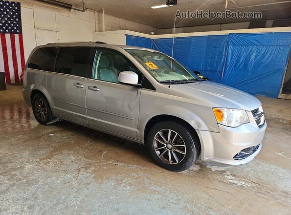 2C4RDGCG5HR801764 2017 DODGE GRAND Silver წინა მარჯვენა