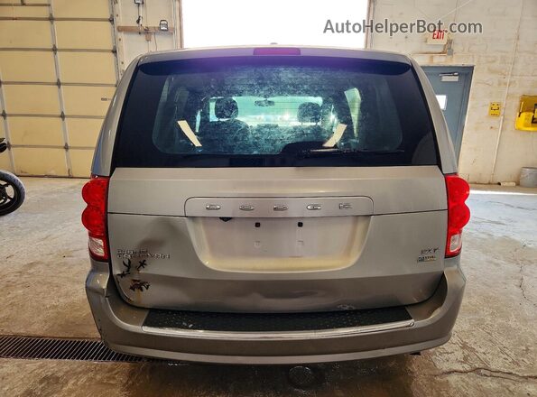2C4RDGCG5HR801764 2017 DODGE GRAND Silver უკანა ხედი