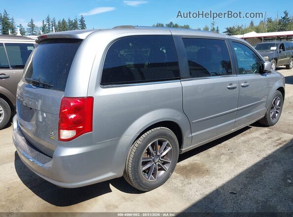 2C4RDGCG5HR852083 2017 DODGE GRAND CARAVAN Silver Սալոնի հետևի տեսք