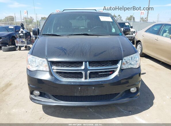 2C4RDGCG5HR856747 2017 DODGE GRAND CARAVAN Черный Вид спереди