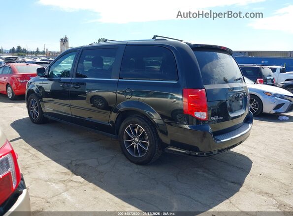 2C4RDGCG5HR856747 2017 DODGE GRAND CARAVAN Черный Задняя левая четверть