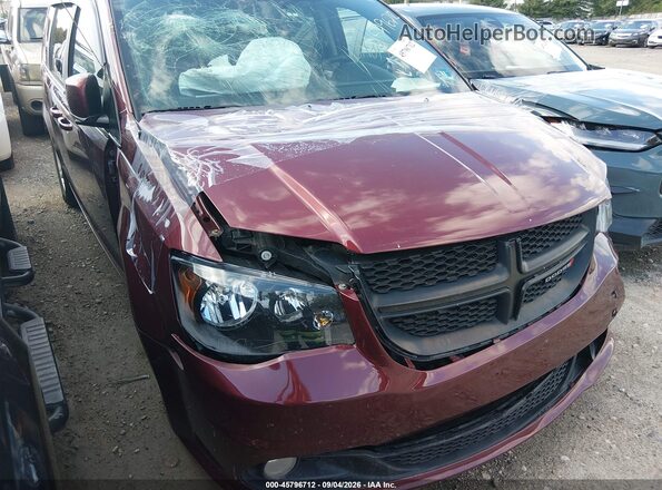 2C4RDGCG5JR265825 2018 DODGE GRAND CARAVAN Maroon 