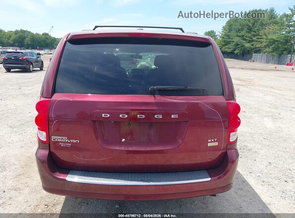 2C4RDGCG5JR265825 2018 DODGE GRAND CARAVAN Maroon 
