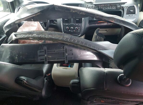 2C4RDGCG5KR595708 2019 DODGE GRAND Gray Widok deski rozdzielczej