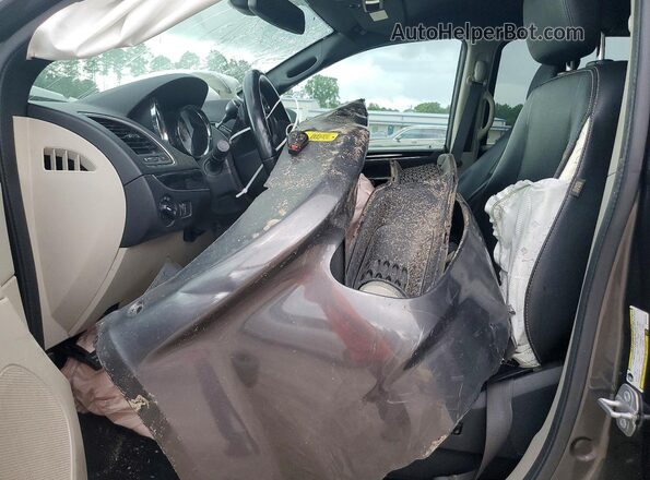 2C4RDGCG5KR595708 2019 DODGE GRAND Gray Widok wnętrza z przodu