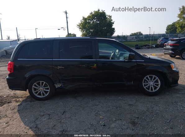2C4RDGCG5KR656653 2019 DODGE GRAND CARAVAN Black უკანა სალონის ხედი