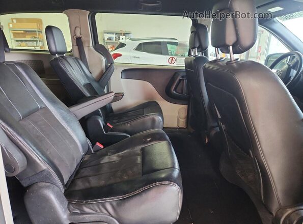 2C4RDGCG5KR765744 2019 DODGE GRAND Black Vista interior trasera