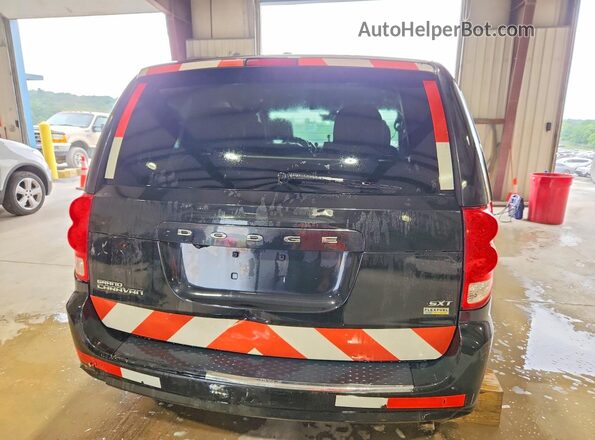 2C4RDGCG5KR765744 2019 DODGE GRAND Black Vista trasera