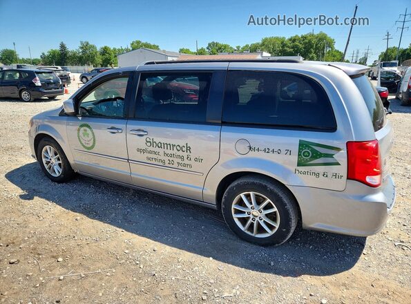 2C4RDGCG6GR177696 2016 DODGE GRAND Silver უკანა მარცხენა