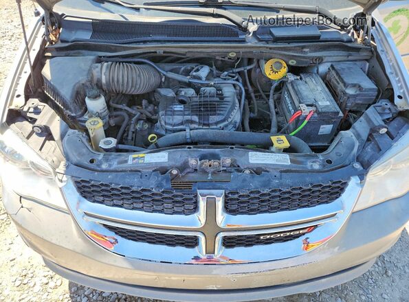 2C4RDGCG6GR177696 2016 DODGE GRAND Silver ძრავის განყოფილების ხედი