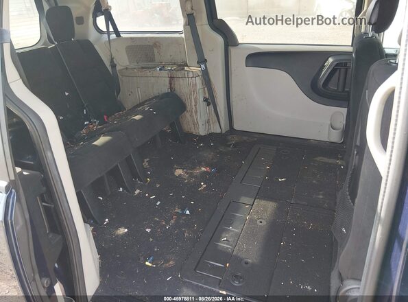 2C4RDGCG6GR203133 2016 DODGE GRAND CARAVAN Blue VIN კოდის სტიკერის ხედი