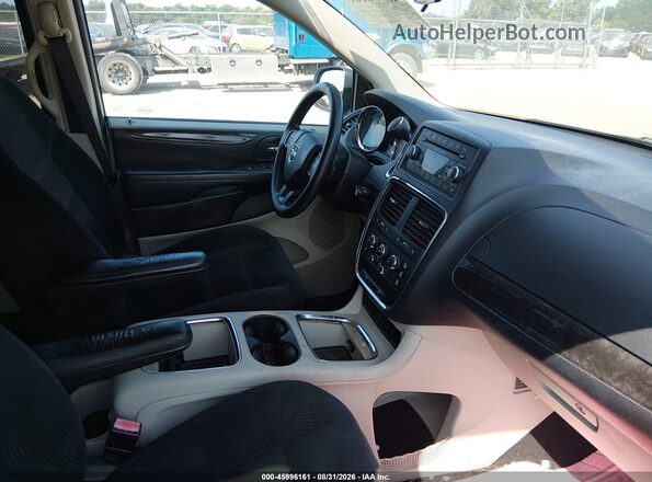 2C4RDGCG6GR217288 2016 DODGE GRAND CARAVAN Silver Vista interior delantera