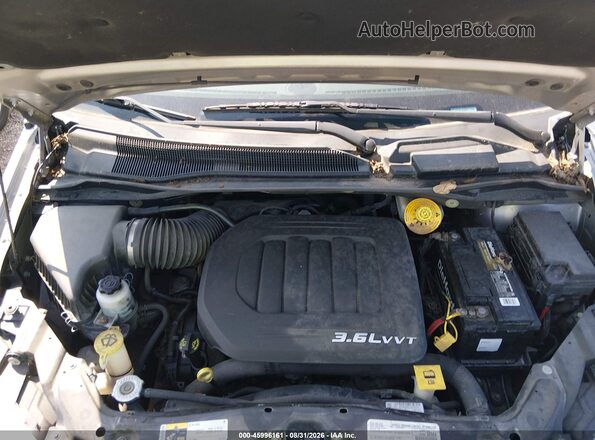 2C4RDGCG6GR217288 2016 DODGE GRAND CARAVAN Silver Vista trasera