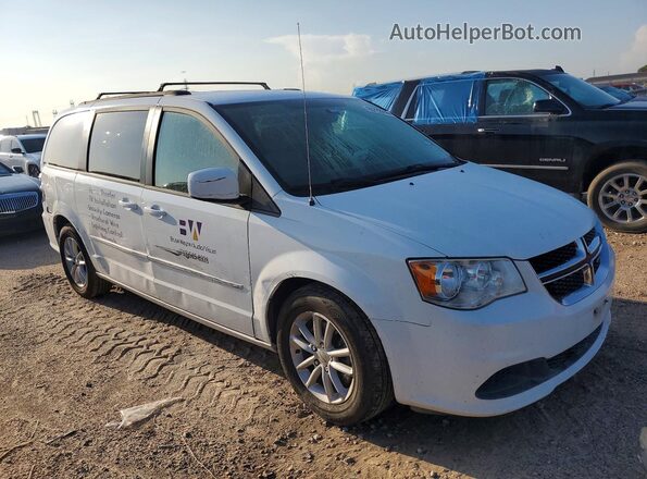 2C4RDGCG6GR362931 2016 DODGE GRAND Белый Передняя правая четверть
