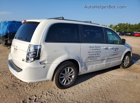 2C4RDGCG6GR362931 2016 DODGE GRAND Белый Задняя правая четверть