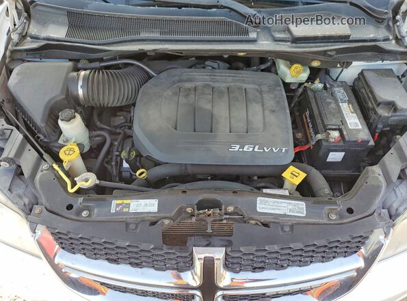 2C4RDGCG6GR362931 2016 DODGE GRAND Белый Вид подкапотного пространства