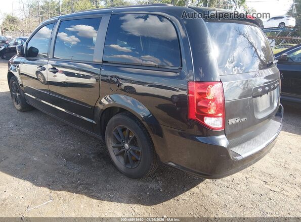 2C4RDGCG6GR381222 2016 DODGE GRAND CARAVAN Black Задня ліва чверть