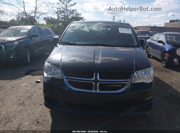 2C4RDGCG6GR381222 2016 DODGE GRAND CARAVAN Black Вид спереду