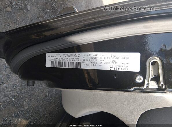 2C4RDGCG6GR381222 2016 DODGE GRAND CARAVAN Black Вид підкапотного простору