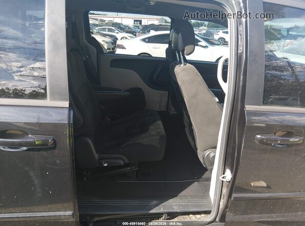 2C4RDGCG6GR381222 2016 DODGE GRAND CARAVAN Black Вид наклейки з VIN-кодом