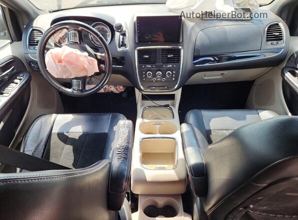 2C4RDGCG6HR595953 2017 DODGE GRAND White წინა პანელის ხედი