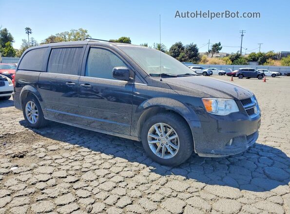 2C4RDGCG6HR719705 2017 DODGE GRAND Black Delantero derecho