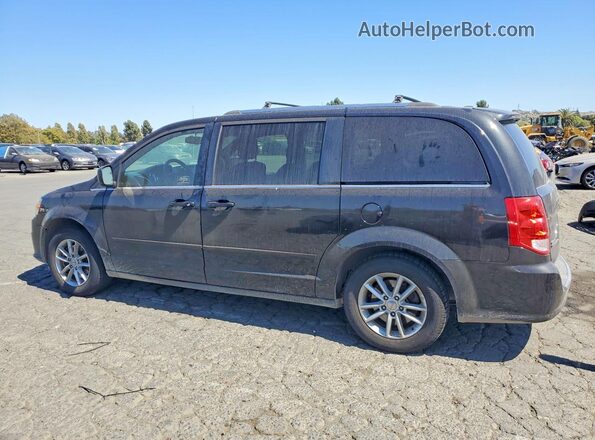 2C4RDGCG6HR719705 2017 DODGE GRAND Black Trasero izquierdo