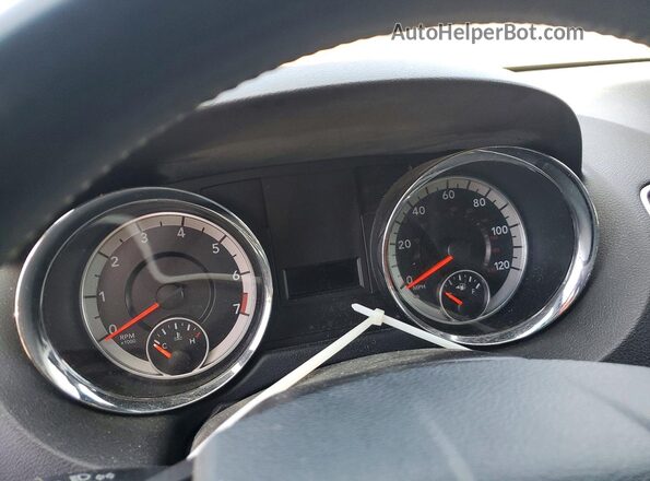 2C4RDGCG6HR719705 2017 DODGE GRAND Black Vista del cuadro de instrumentos