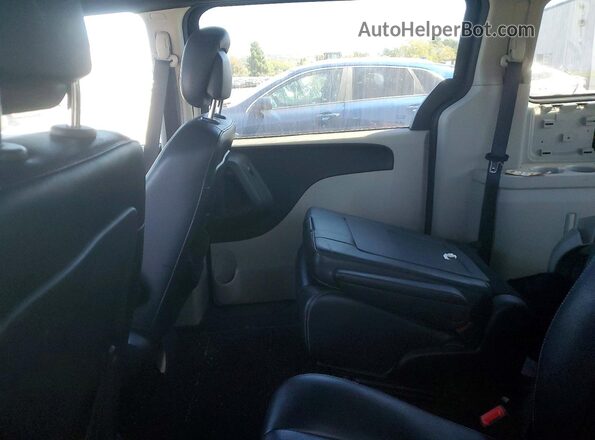 2C4RDGCG6HR719705 2017 DODGE GRAND Black Vista de los asientos traseros