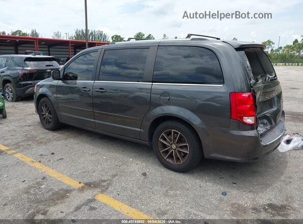 2C4RDGCG6HR813678 2017 DODGE GRAND CARAVAN Gray Задня ліва чверть