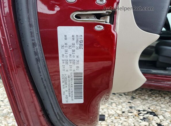 2C4RDGCG6JR249276 2018 DODGE GRAND Бордовый Вид наклейки с VIN-кодом