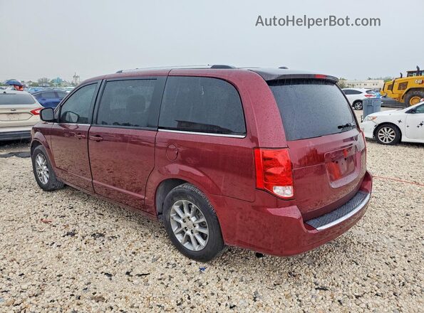 2C4RDGCG6JR249276 2018 DODGE GRAND Бордовый Задняя левая четверть