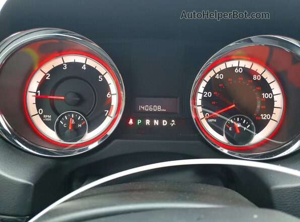2C4RDGCG6JR249276 2018 DODGE GRAND Бордовый Вид щитка приборов