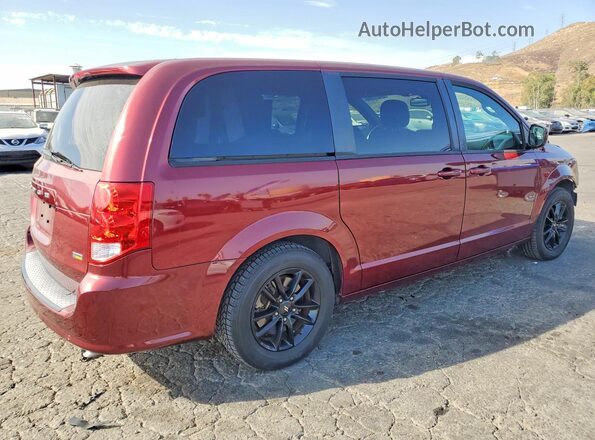 2C4RDGCG6KR723311 2019 DODGE GRAND Burgundy Tył prawy