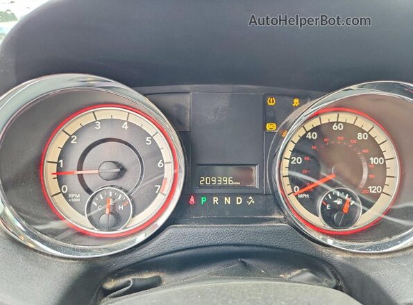 2C4RDGCG7GR131309 2016 DODGE GRAND Серебряный Вид щитка приборов