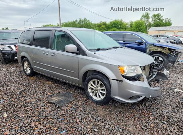 2C4RDGCG7GR131309 2016 DODGE GRAND Серебряный Передняя правая четверть