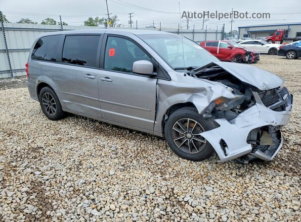 2C4RDGCG7GR146649 2016 DODGE GRAND Silver წინა მარჯვენა