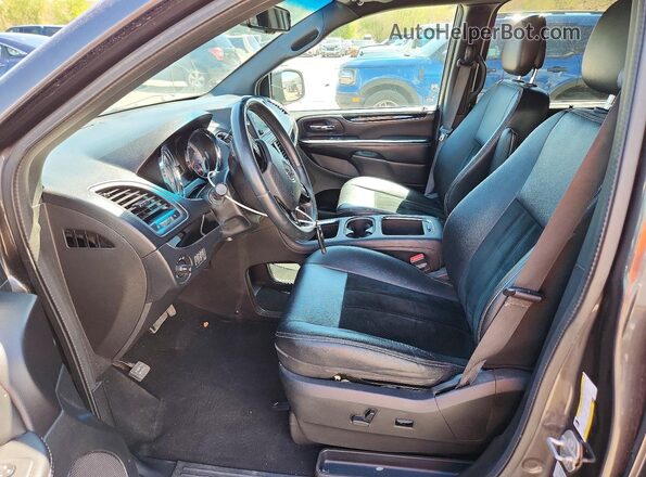2C4RDGCG7GR155674 2016 DODGE GRAND Gray Սալոնի դիմացի տեսք