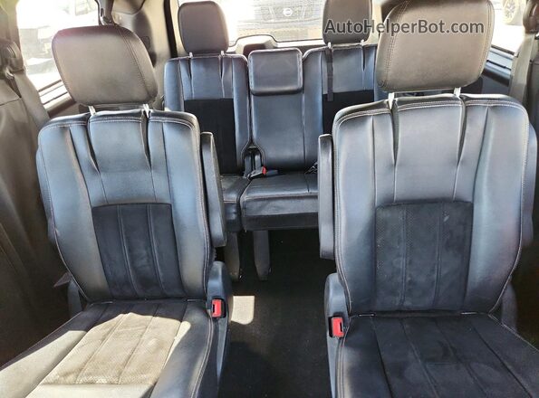 2C4RDGCG7GR155674 2016 DODGE GRAND Gray Հետևի նստատեղերի տեսք