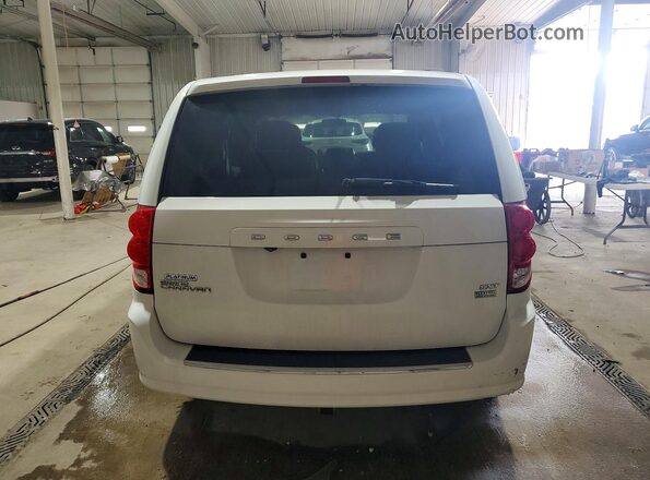2C4RDGCG7GR168165 2016 DODGE GRAND White Вид ззаду