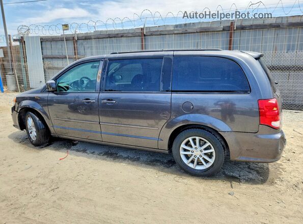 2C4RDGCG7GR180252 2016 DODGE GRAND Gray Задня ліва чверть