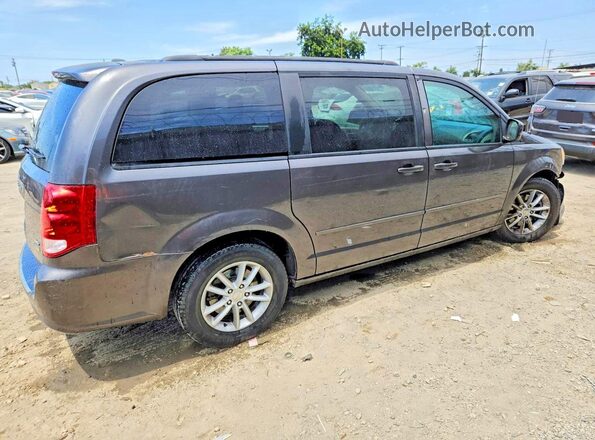 2C4RDGCG7GR180252 2016 DODGE GRAND Gray Передня права чверть