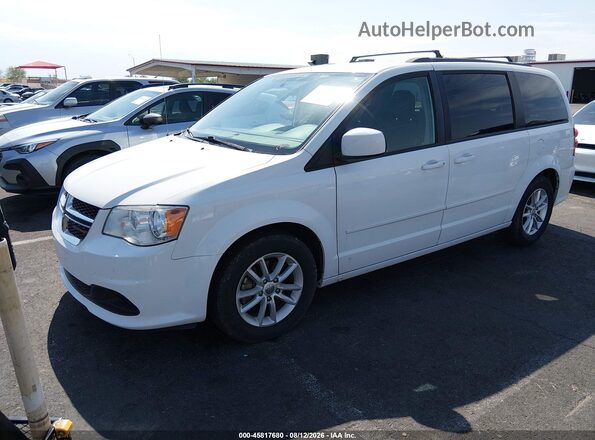 2C4RDGCG7GR224718 2016 DODGE GRAND CARAVAN White Передня ліва чверть