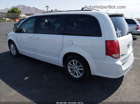 2C4RDGCG7GR224718 2016 DODGE GRAND CARAVAN White Задня ліва чверть